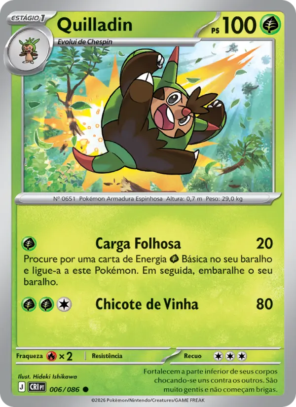Quilladin card image