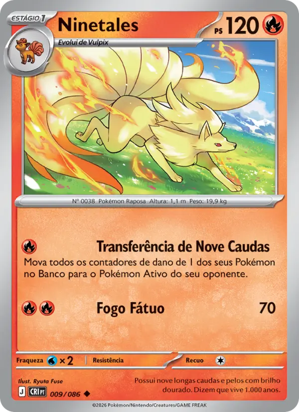 Ninetales card image