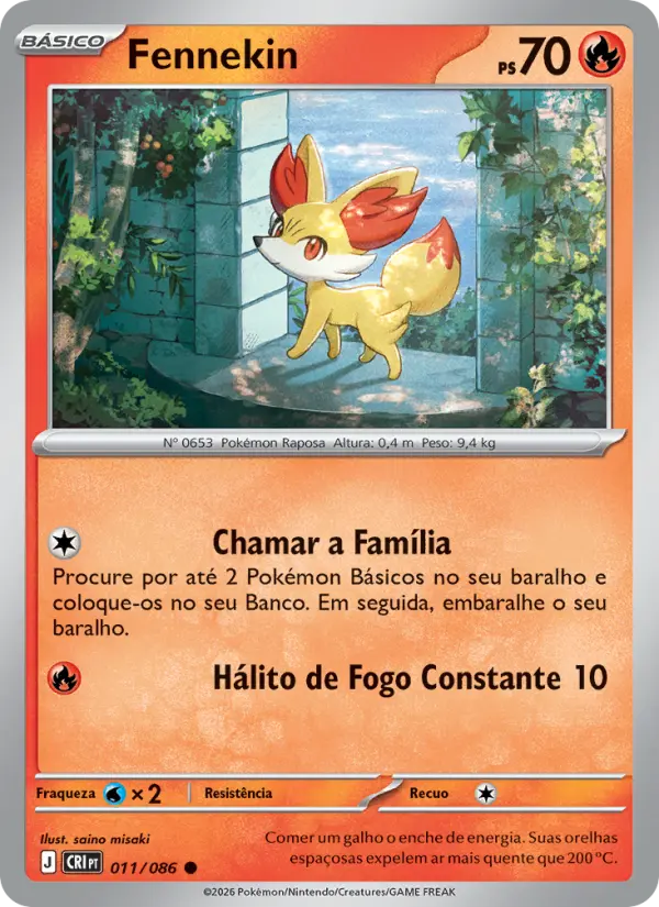 Fennekin card image