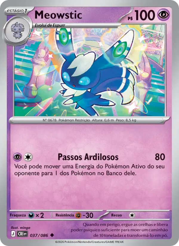 Meowstic card image