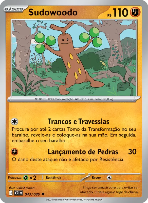Sudowoodo card image