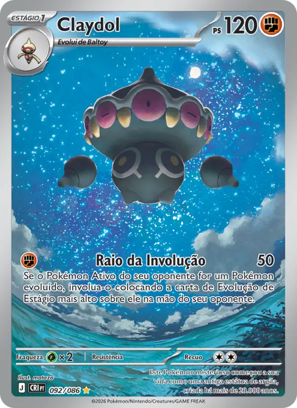 Claydol card image