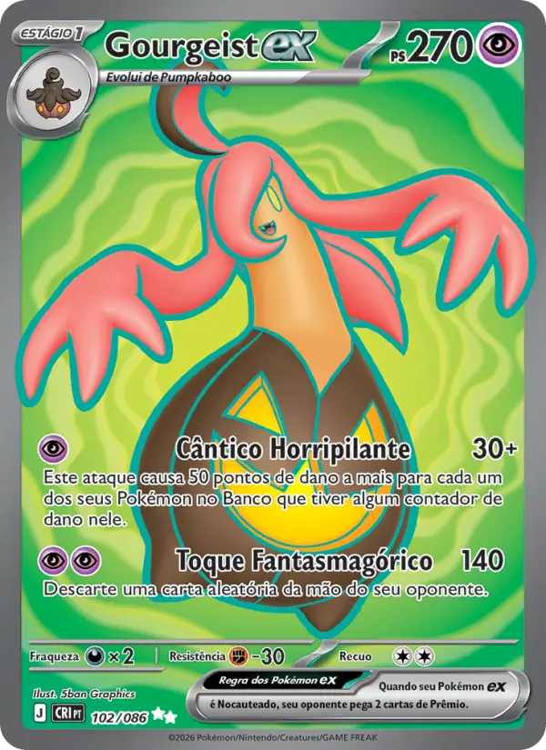 Gourgeist ex card image