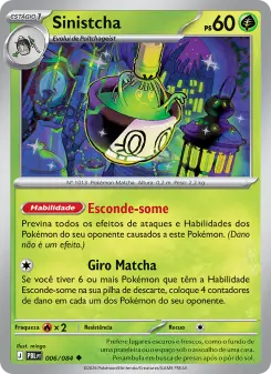 Sinistcha – Carta Pokémon TCG