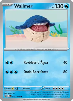 Wailmer – Carta Pokémon TCG