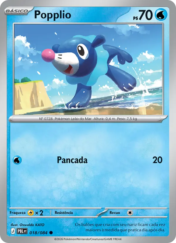 Popplio – Pokémon TCG
