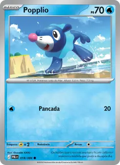 Popplio – Carta Pokémon TCG