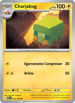 Charjabug – Carta Pokémon TCG
