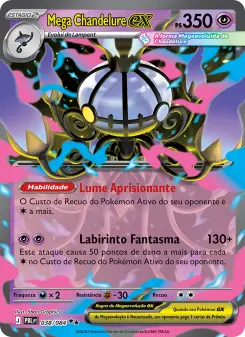 Mega Chandelure ex – Carta Pokémon TCG