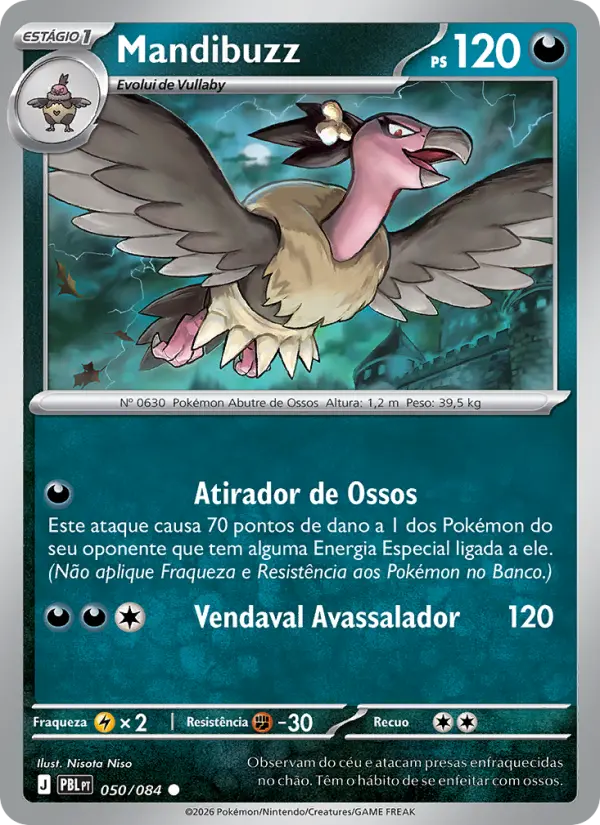 Mandibuzz – Pokémon TCG