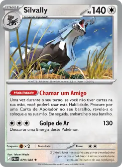 Silvally – Carta Pokémon TCG