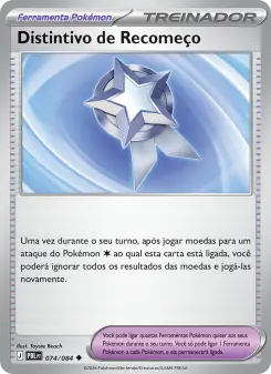 Distintivo de Recomeço – Carta Pokémon TCG