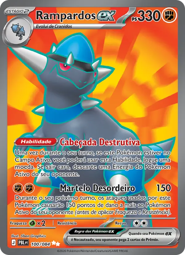 Rampardos ex – Pokémon TCG