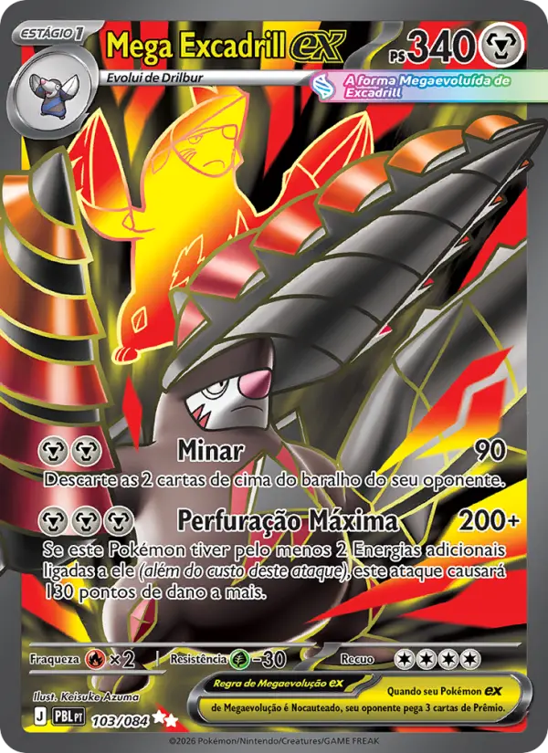 Mega Excadrill ex – Pokémon TCG