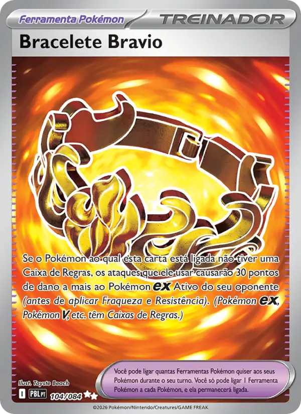 Bracelete Bravio – Pokémon TCG
