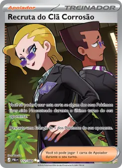 Recruta do Clã Corrosão – Carta Pokémon TCG