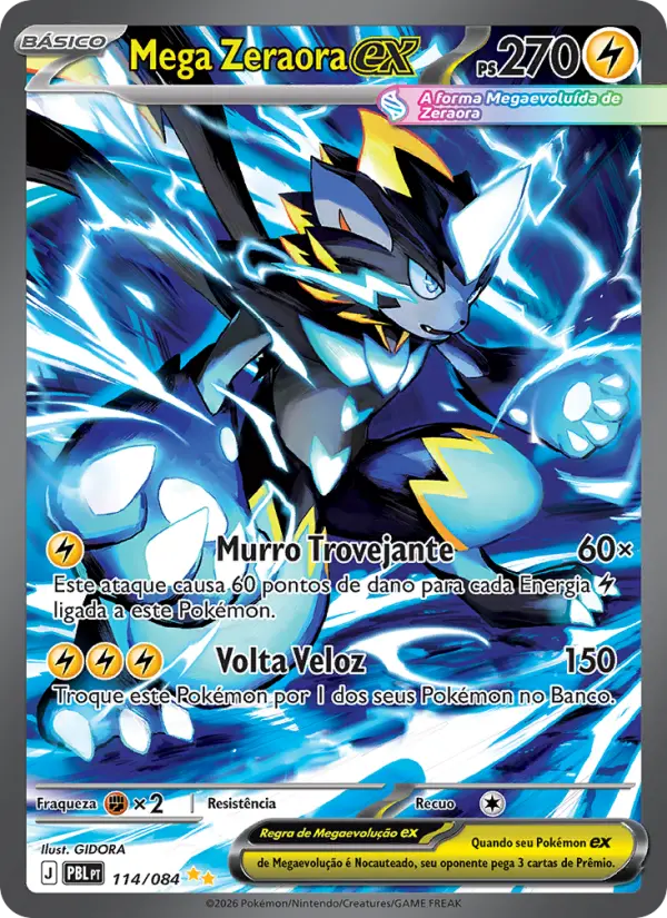 Mega Zeraora ex – Pokémon TCG