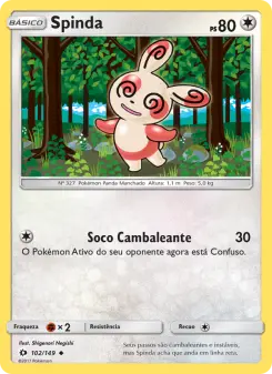 Spinda – Carta Pokémon TCG