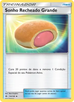 Sonho Recheado Grande – Carta Pokémon TCG