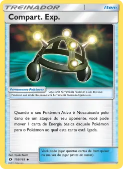 Compart. Exp. – Carta Pokémon TCG