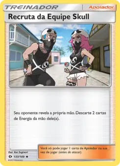 Recruta da Equipe Skull – Carta Pokémon TCG