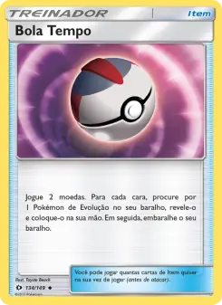 Bola Tempo – Carta Pokémon TCG
