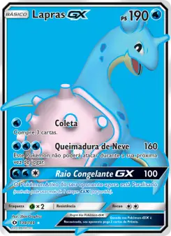 Lapras GX – Carta Pokémon TCG