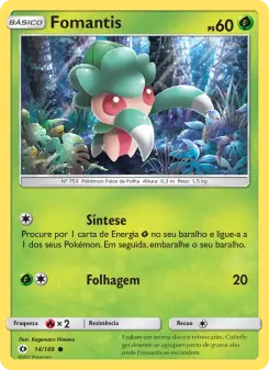 Fomantis – Carta Pokémon TCG