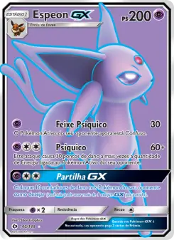 Espeon GX – Carta Pokémon TCG