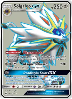 Solgaleo GX – Carta Pokémon TCG