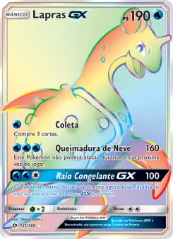 Lapras GX – Carta Pokémon TCG