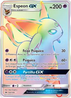 Espeon GX – Carta Pokémon TCG