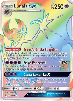 Lunala GX – Carta Pokémon TCG