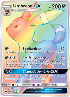 Umbreon GX – Carta Pokémon TCG
