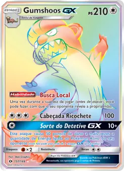 Gumshoos GX – Carta Pokémon TCG