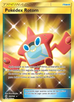 Pokédex Rotom – Carta Pokémon TCG