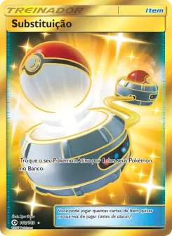 Substituição – Carta Pokémon TCG