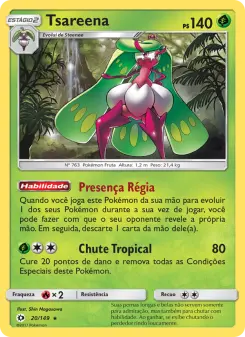 Tsareena – Carta Pokémon TCG