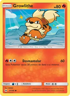 Growlithe – Carta Pokémon TCG