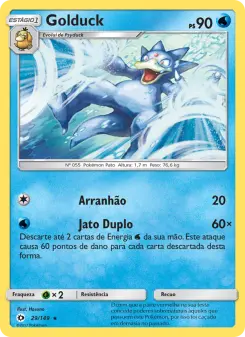 Golduck – Carta Pokémon TCG