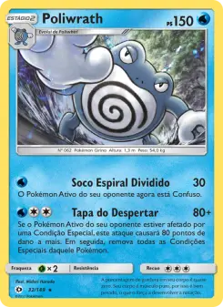 Poliwrath – Carta Pokémon TCG
