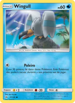 Wingull – Carta Pokémon TCG