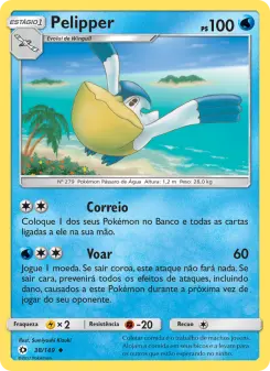 Pelipper – Carta Pokémon TCG