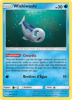 Wishiwashi – Carta Pokémon TCG