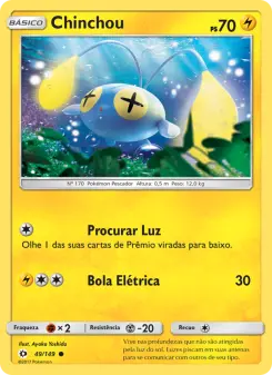 Chinchou – Carta Pokémon TCG