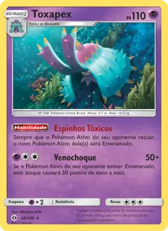Toxapex – Carta Pokémon TCG