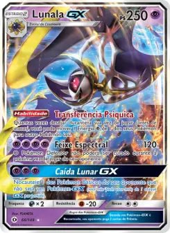 Lunala GX – Carta Pokémon TCG