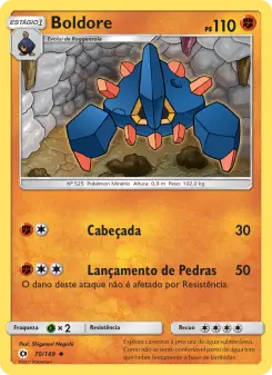 Boldore – Carta Pokémon TCG