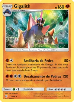 Gigalith – Carta Pokémon TCG