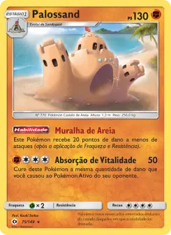 Palossand – Carta Pokémon TCG